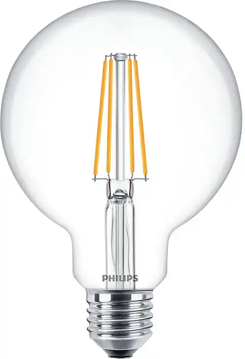 Philips  LED globe filament E27 náhrada za 60W 2700K 7W filament