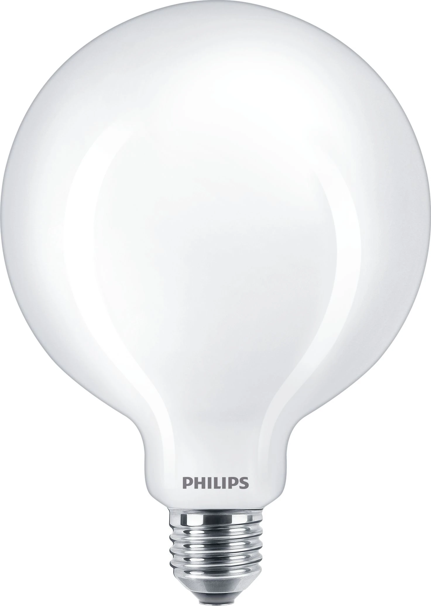 PHILIPS LED globe G125 E27 7W/60W 806lm/827 15Y NonDim ;opál