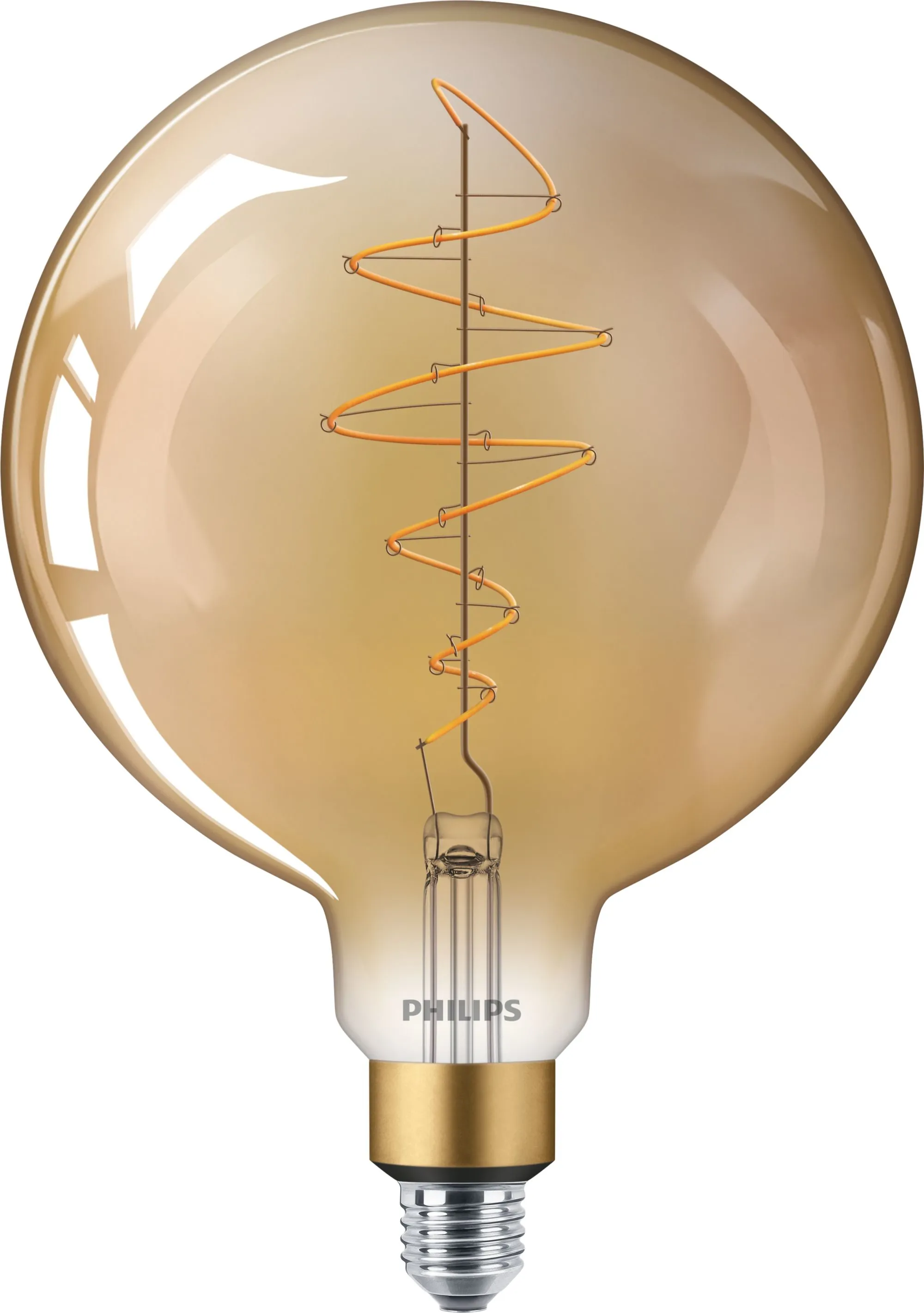 PHILIPS LED globe G200 7W/40W E27 1800K 470lm Dim 15Y amber