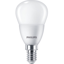 Philips  LED kapka E14 náhrada za 40W 2700K 5W opál