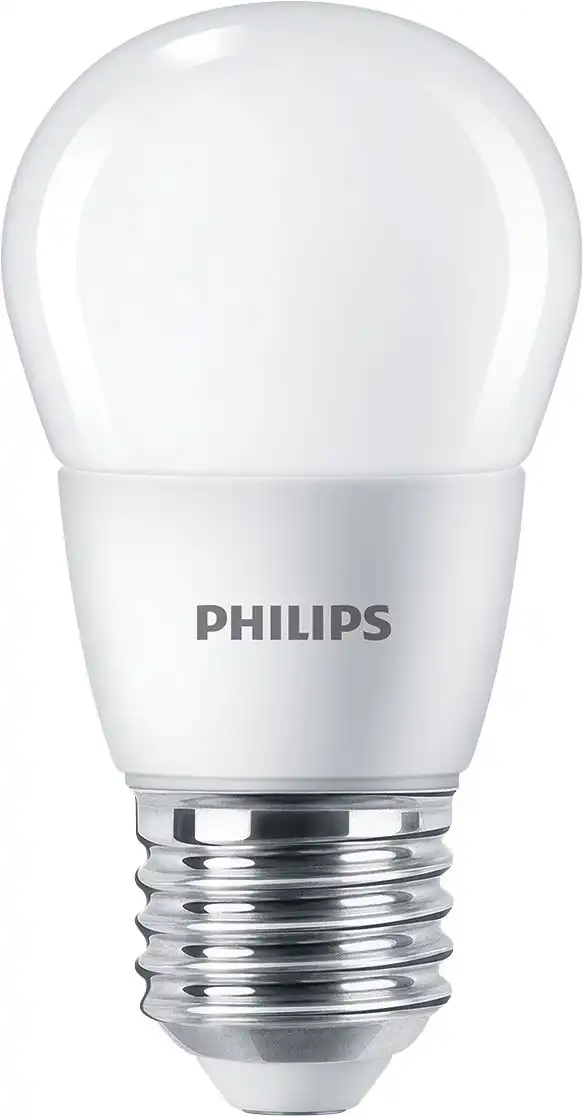 Philips  LED kapka E27 náhrada za 60W 4000K 7W opál