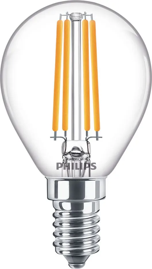 Philips  LED kapka filament E14 náhrada za 60W 2700K 7W