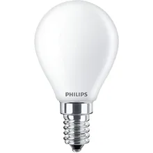 PHILIPS LED luster Classic P45 6.5W/60W E14 6500K 806lm NonDim 15Y opál BL