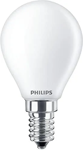 PHILIPS LED luster Classic P45 E14 6.5W/60W 806lm/865 15Y NonDim ;opál
