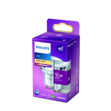 PHILIPS  LED reflektor GU10 náhrada za 35W 2700K 4W čirá
