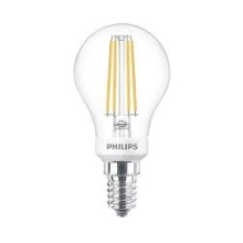 PHILIPS LED žárovka E14 P45 5W náhrada za 40W filament stmívatlná