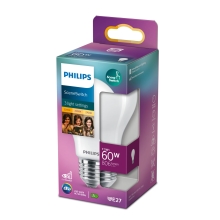 Philips  LED žárovka E27 náhrada za 60W 2200K 8W