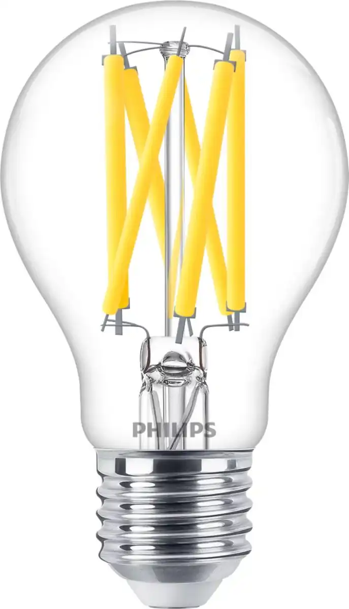 PHILIPS LED.žárovka.filam A60 E27 10.5W/120W 1521lm/927 15Y Dim;