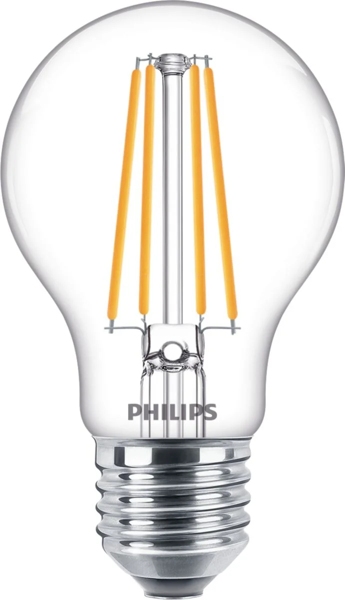 Philips  LED žárovka filament E27 náhrada za 75W 2700K 9W filament