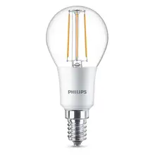 PHILIPS stmívatelná LED kapka filament E14 náhrada za 40W 2700K 5W filament