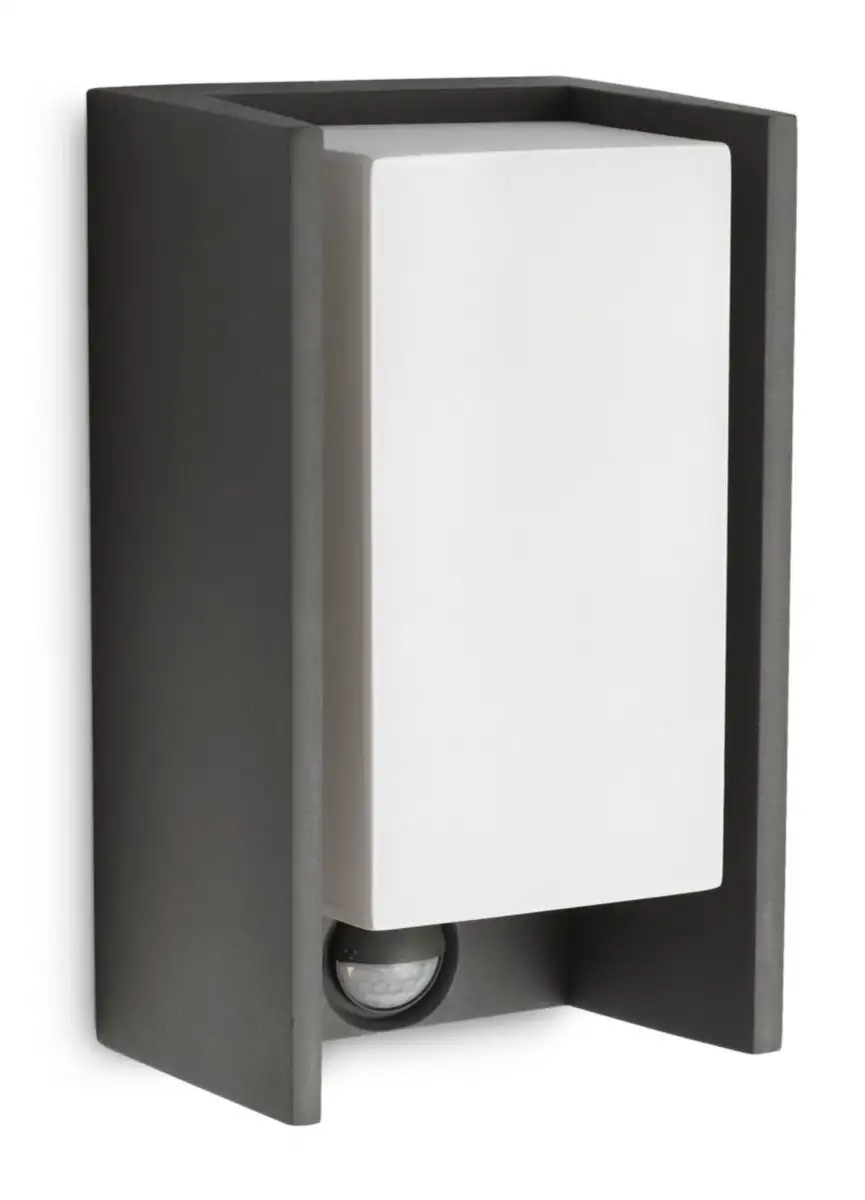 PHILIPS svít.nástěn.žárov. Bridge 1xE27 IP44 ;antracit senzor