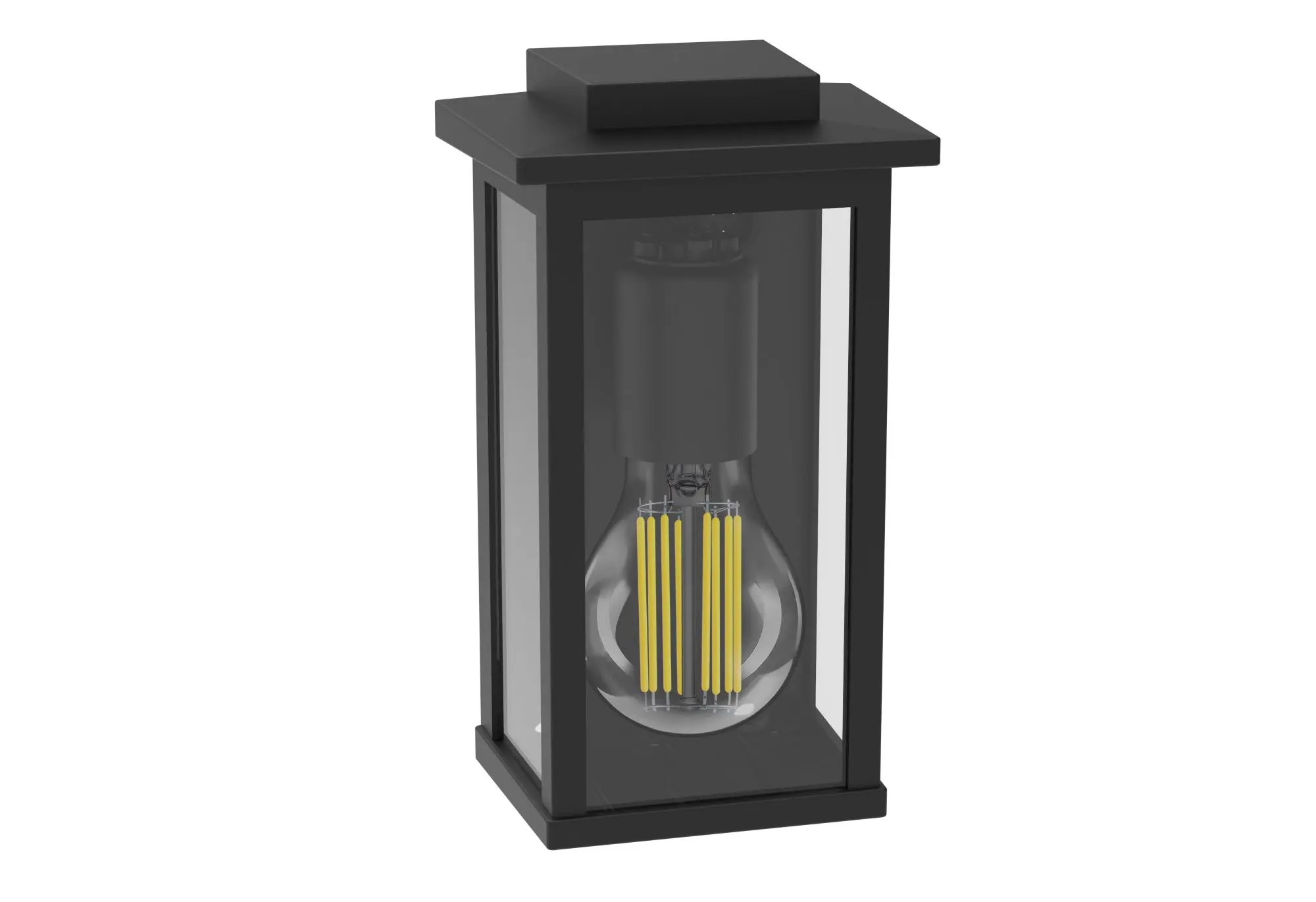 PHILIPS svít.nástěn.žárov. Mirth 1xE27 IP44 ; černá