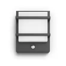 PHILIPS venkovní LED svítidlo Petronia se senzorem; antracit (17395/93/P0)