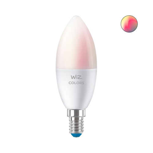 PHILIPS WiZ LED candle B37 4.9W/40W E14 RGB 470lm Dim