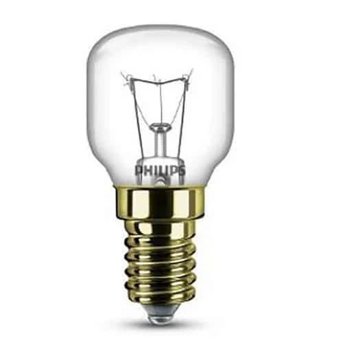 PHILIPS žárov.čirá T29 40W 230V E14 do trub 300st.