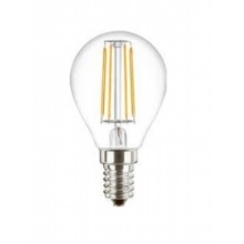 PILA LED lustre Classic P45 4.3W/40W E14 2700K 470lm NonDim 15Y čirá