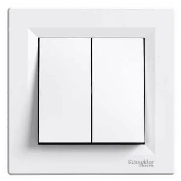 Přepínač sériový, ř.5, bílá