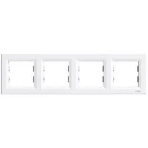 Rámeček čtyřnásobný, bílá, Schneider