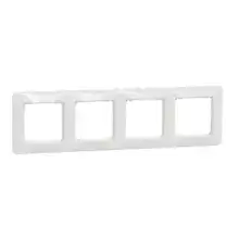 Rámeček čtyřnásobný, bílý, Schneider