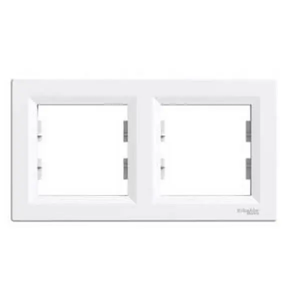 Rámeček dvojnásobný, bílá, Schneider