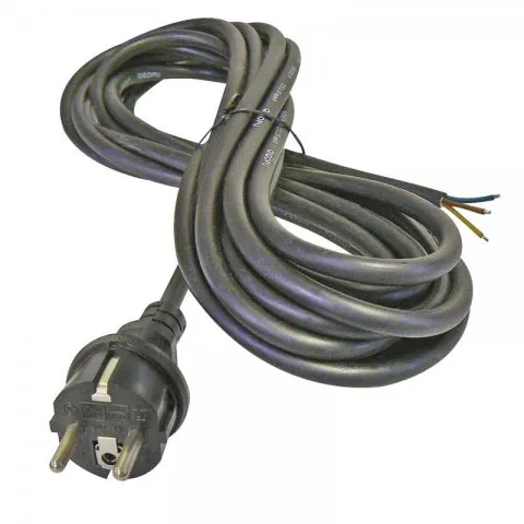 S03250 SY-11 Flexo šňůra gumová 3x1,5mm 5m černá, Emos