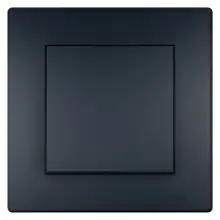 Schneider ASFORA komplet jednonásobný spínač c.6 ANTRACIT IP44