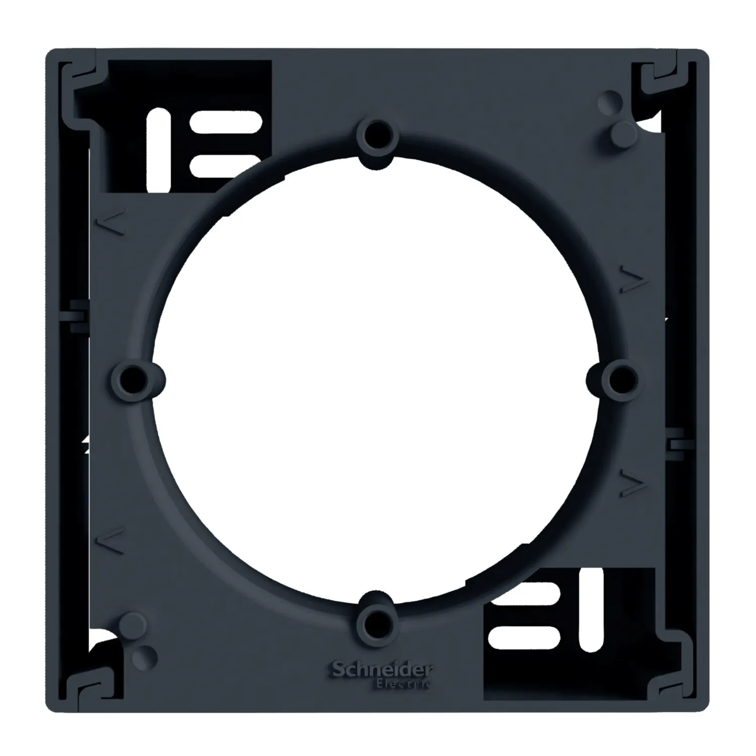 Schneider ASFORA krabice pro montáž na povrch jednonásobná ANTRACIT