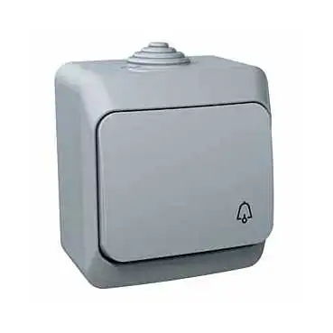 Schneider CEDARplus ovladač.tlač. č.1/0 IP44 sym.zvonek ; WDE000612