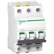 Schneider Electric jistič 3P 16A B 6kA; iC60N jistič třípólový
