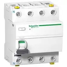 Schneider Electric proudový chránič 4P 40A 100mA AC 10kA; A9Z12440 iID