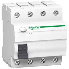 Schneider Electric proudový chránič 4P 40A 30mA AC 10kA; A9Z11440 iID
