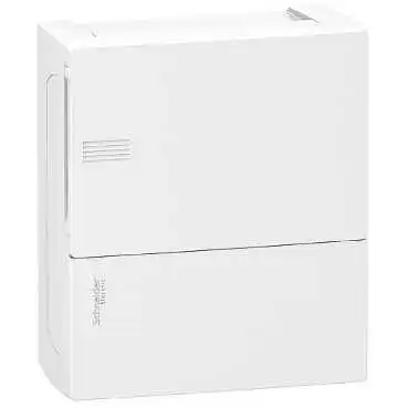 Schneider Electric rozvodnice Mini Pragma 8M bíle plne dveře povrch. mont.