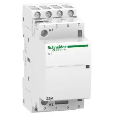 Schneider Electric stykač 25A 230V AC 50/60Hz;  A9C20834 4Zap