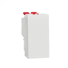 Schneider N.UNICA strojek 1modul spínač. křížový c.7 ; bílá