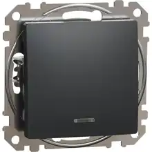 Schneider SEDNA přepínač střídavý c 6So antracit