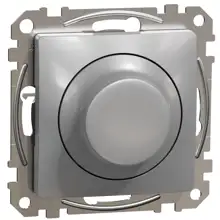 Schneider SEDNA stmívač otočný LED aluminium