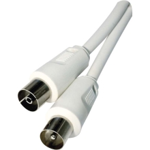 SD3007 Anténní koaxiální kabel stíněný 7,5m - rovné vidlice, Emos