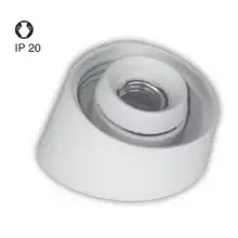 ŠIKMÁ (10010680.00) Armatura šikmá keramická E27, SEZ