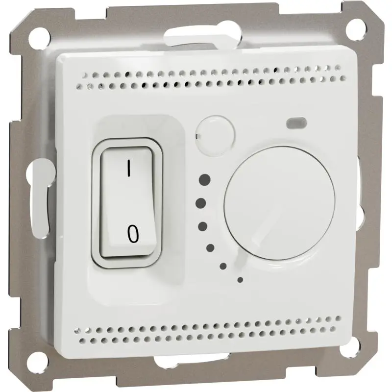Termostat podlahový 16A, bílý, Schneider