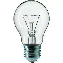TESLAMP žárovka 100W 230V E27, klasická čirá žárovka