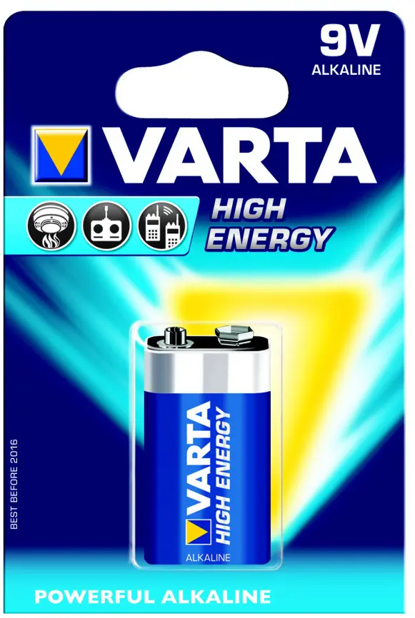 VARTA 9V/6LR61 Longlife Power baterie ; 6LR61/ 4922