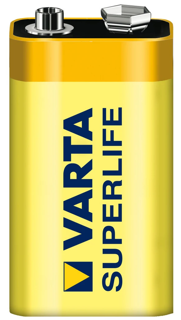 VARTA 9V Superlife baterie ; 6F22/2022