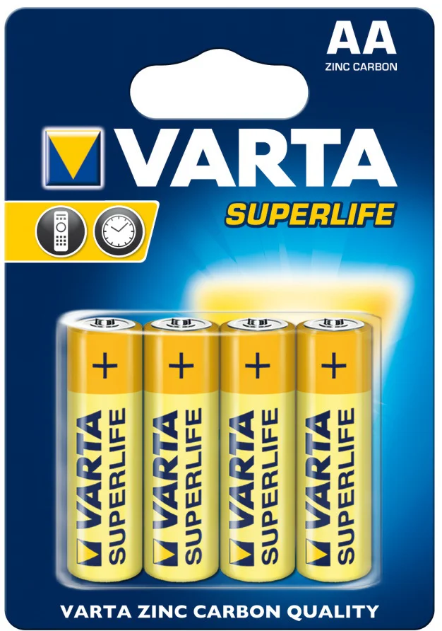 VARTA AA Superlife baterie tužková  R6/2006 4 kusy