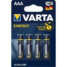 VARTA baterie alkalická ENERGY LR03/AAA/4103 ;BL4