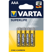 VARTA baterie  SUPERLIFE  R03P/AAA/2003  4 kusy