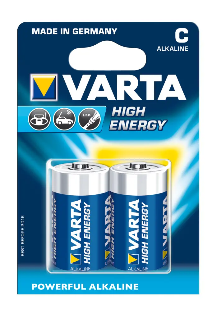 VARTA C HighEnergy baterie malý monočlánek  LR14/ 4914 2 kusy