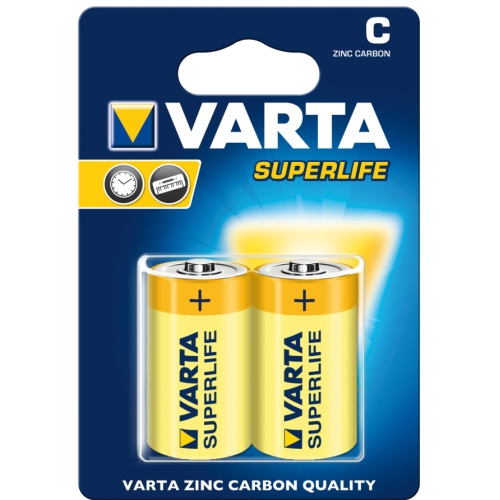 VARTA C Superlife baterie malý monočlánek ; R14/2014