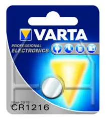 VARTA lithiová baterie CR1216/6216 ; BL1