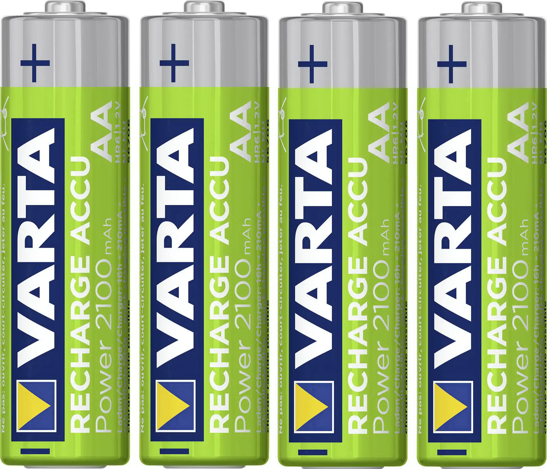 VARTA nabíjecí baterie NiMH 2100mAh AA/HR6/56706 4 kusy