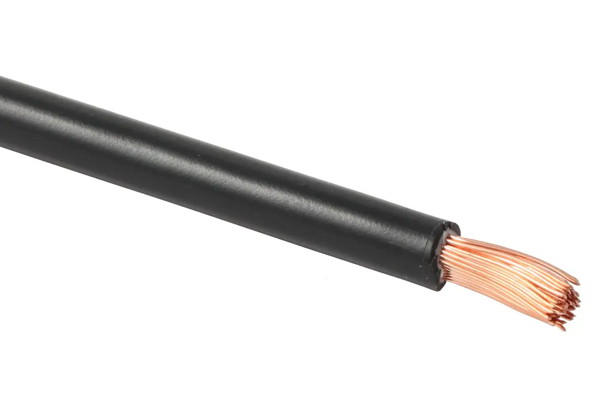 Vodič ohebný CYA 6 mm; černá